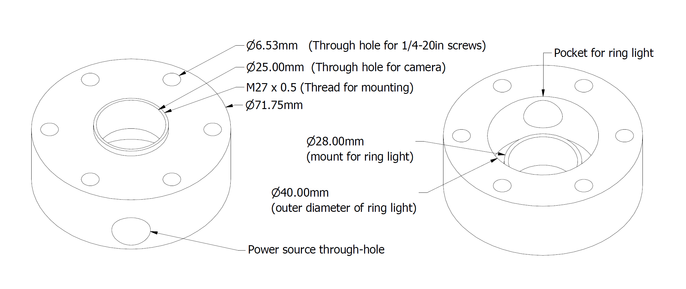 camera mount schematic